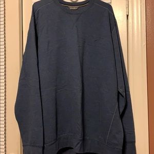 Eddie Bauer blue sweatshirt